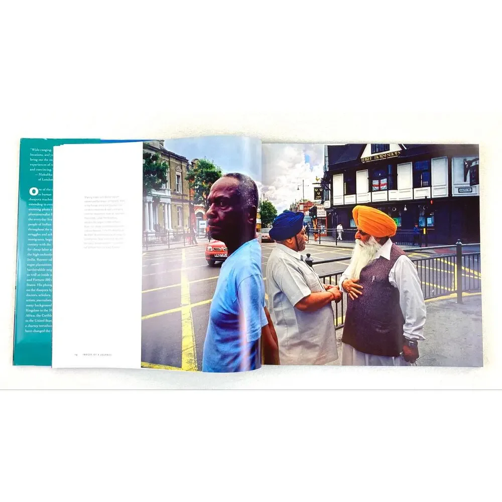 Images of a Journey India in Diaspora Steve Raymer Hardcover Book DJ 2007